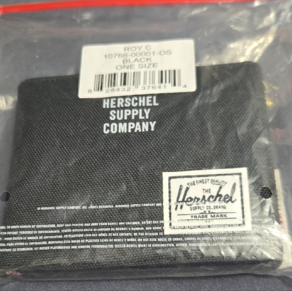 Herschel Supply Company Charcoal Card Holder - Picture 2 of 4